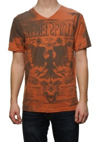 Retrofit Men's Short Sleeve V-Neck T-Shirt Orange Retrofit Men's Short Sleeve V-Neck T-Shirt Orange