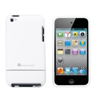 GreatShield iSlide Slim-Fit PolyCarbonate Hard Case for Apple iPod Touch 4th Generation - White GreatShield iSlide Slim-Fit PolyCarbonate Hard Case for Apple iPod Touch 4th Generation - White