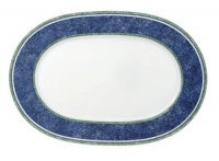 Villeroy & Boch Switch-3 Decorated 15-Inch Oval Platter Villeroy & Boch Switch-3 Decorated 15-Inch Oval Platter