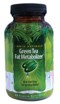 Irwin Naturals Green Tea Fat Metabolizer Dietary Supplement Liquid Gel Caps, 75-Count Bottles (Pack of 2) Irwin Naturals Green Tea Fat Metabolizer Dietary Supplement Liquid Gel Caps, 75-Count Bottles (Pack of 2)