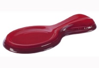 Le Creuset Stoneware 10-Inch Spoon Rest, Cherry Le Creuset Stoneware 10-Inch Spoon Rest, Cherry