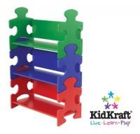 Kidkraft Puzzle Book Shelf - Primary Kidkraft Puzzle Book Shelf - Primary