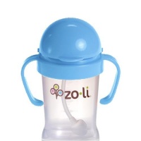 ZoLi Bot Straw Sippy Cup Blue ZoLi Bot Straw Sippy Cup Blue