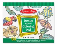 Melissa & Doug Jumbo Coloring Pad - Animals Melissa & Doug Jumbo Coloring Pad - Animals