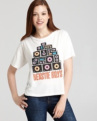 Express your fandom for hip hop-punk pioneers Beastie Boys in this graphic CHASER tee. Express your fandom for hip hop-punk pioneers Beastie Boys in this graphic CHASER tee.