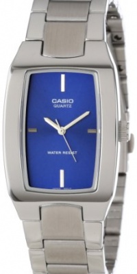 Casio Men's MTP1165A-2C Silver-Tone Analog Bracelet Watch