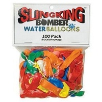 Sling king Bomber Water Balloons 100 pack Biodegradable Sling king Bomber Water Balloons 100 pack Biodegradable