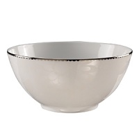 Missoni Home's Merry White range brings Missoni's fashionable flair to dinnerware in a subtle way. Gorgeous precious platinum edging in subtle patterns to complement any contemporary dinner table. Missoni Home's Merry White range brings Missoni's fashionable flair to dinnerware in a subtle way. Gorgeous precious platinum edging in subtle patterns to complement any contemporary dinner table.