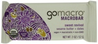 MACROBARS Organic Tahini Date, 2 oz Bars (Pack of 15) MACROBARS Organic Tahini Date, 2 oz Bars (Pack of 15)