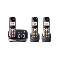 Panasonic KX-TG6533B DECT 6.0 PLUS Expandable Digital Cordless Phone (Black) Panasonic KX-TG6533B DECT 6.0 PLUS Expandable Digital Cordless Phone (Black)