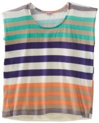 Splendid Girls 7-16 Tropical Stripe Top and Camisole, Bermuda, 12 Splendid Girls 7-16 Tropical Stripe Top and Camisole, Bermuda, 12