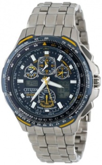 Citizen Men's JY0040-59L Eco-Drive Blue Angels Skyhawk A-T Watch