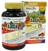 Nature's Plus, Animal Parade Gold, Children's Chewable Multi-Vitamin & Mineral, Assorted Flavors, 120 Animals