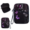 Neoprene Super Padded Bubble Sleeve Case Cover with Extra Pocket for Accessories & Removable Carrying Handle Fits Apple iPad Mini / Amazon Kindle Fire HD / Google Nexus 7 / Samsung Galaxy / Asus / Acer / Archos and Similar Size 7 Tablet - Heart Butterfly