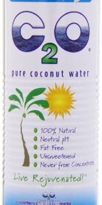 C2O Pure Coconut Water, 17.5 - Ounce Containers (Pack of 12) C2O Pure Coconut Water, 17.5 - Ounce Containers (Pack of 12)
