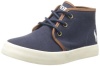 Polo Ralph Lauren Kids Ethan Mid Lace-Up Sneaker (Toddler/Little Kid/Big Kid),Navy,6 M US Toddler