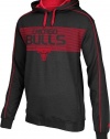 Adidas Chicago Bulls - Pindot Pullover Fleece Hooded Sweatshirt