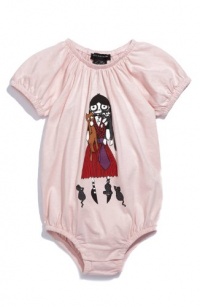 LITTLE MARC JACOBS 'Karolina' Infant Baby Girls Bodysuit (1T)