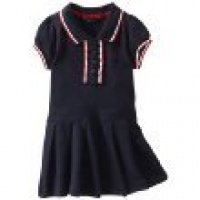 Nautica Sportswear Kids Girls 2-6X Polo Dress With Pleated Bottom, New Sport Navy, 2T Nautica Sportswear Kids Girls 2-6X Polo Dress With Pleated Bottom, New Sport Navy, 2T