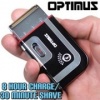Optimus 50015 Rechargeable Pocket Palm Shaver, Black