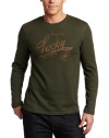 Lucky Brand Men's L/S Knit Sleep Crew Neck