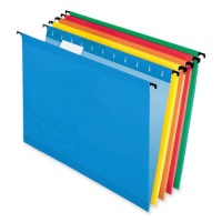 Sure Hook Hanging File Folder, Assorted ( Blue, Red, Yellow, Bright Green, Orange), Letter, 20 Folders Per Box, 6152 1/5 Asst Sure Hook Hanging File Folder, Assorted ( Blue, Red, Yellow, Bright Green, Orange), Letter, 20 Folders Per Box, 6152 1/5 Asst