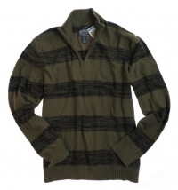 American Rag Mens 1/2 Zip Sweatshirt - Tarmac - American Rag Mens 1/2 Zip Sweatshirt - Tarmac -
