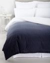 Vera Wang Dip Dye Dots Queen Duvet Cover