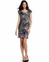 Jones New York Women's Drape Neck Dress