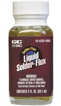 Solder Flux, Liquid 2oz - 10-4202 Solder Flux, Liquid 2oz - 10-4202
