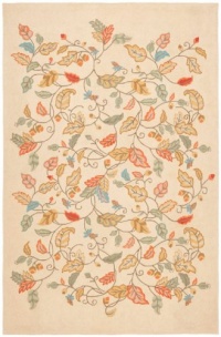 Safavieh MSR3611D Martha Stewart Collection Wool and Viscose Area Rug, 5-Feet by 8-Feet, Autumn Woods Grey Squirrel Safavieh MSR3611D Martha Stewart Collection Wool and Viscose Area Rug, 5-Feet by 8-Feet, Autumn Woods Grey Squirrel