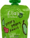 Ella's Kitchen, Pears Pears Pears, 2.5 Ounce (Pack of 7)