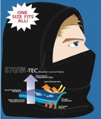 Polar Ex Fleece 6 in 1 Hood -BLACK Polar Ex Fleece 6 in 1 Hood -BLACK
