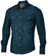 True Religion Brand Jeans Men's Rocky Stretch Corduroy Western Shirt-$185