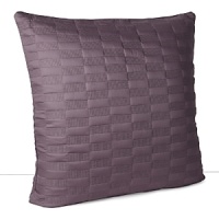 An abstract stitched motif adds texture to quilted cotton sateen and silk with a subtle sheen. An abstract stitched motif adds texture to quilted cotton sateen and silk with a subtle sheen.