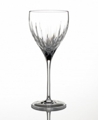 From the world-famous Reed & Barton company, the classic and traditional Soho wine glasses pattern is a richly cut design in clear crystal. A perfect choice for first-time collectors of affordable crystal stemware and barware. From the world-famous Reed & Barton company, the classic and traditional Soho wine glasses pattern is a richly cut design in clear crystal. A perfect choice for first-time collectors of affordable crystal stemware and barware.