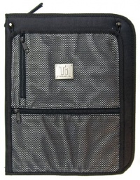 Top Flight Titanium Zipper Binder with 1.5 Inch Slant D-Rings, CD Carrier and Interior File Pocket, 13.5 x 11 Inches, 1 Binder, Cover May Vary (43048) Top Flight Titanium Zipper Binder with 1.5 Inch Slant D-Rings, CD Carrier and Interior File Pocket, 13.5 x 11 Inches, 1 Binder, Cover May Vary (43048)
