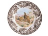 Spode Woodland Red Grouse Dinner Plate
