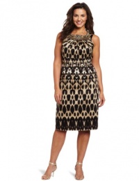 Calvin Klein Women's Plus-Size Seamed Sheath Dress Calvin Klein Women's Plus-Size Seamed Sheath Dress