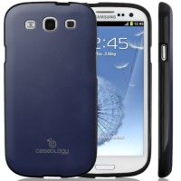 Caseology Matte Finish Slim Fit Flexible TPU Case Compatible with Samsung Galaxy S3 (Matte Navy Blue) Caseology Matte Finish Slim Fit Flexible TPU Case Compatible with Samsung Galaxy S3 (Matte Navy Blue)