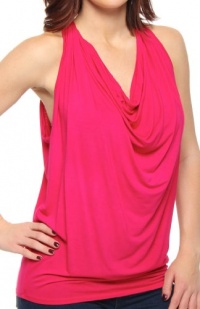 Michael Stars Jersey Lycra Draped Halter (2210)