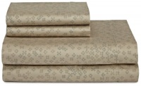 Calvin Klein White Label Marin Mosaic California King Sheet Set, Husk Calvin Klein White Label Marin Mosaic California King Sheet Set, Husk