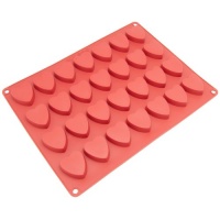Freshware 28-Cavity Silicone Mini Heart, Chocolate, Candy and Pastry Mold Freshware 28-Cavity Silicone Mini Heart, Chocolate, Candy and Pastry Mold