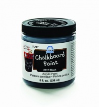 FolkArt 2517 8-Ounce Chalkboard Paint, Black FolkArt 2517 8-Ounce Chalkboard Paint, Black