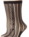 Ellen Tracy Women's 3 Pair Net Trouser Sock