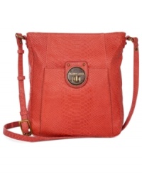 Inspired by the exotic, this croc-embossed crossbody from Elliott Lucca is posh and practical. Rendered in rich leather with signature detailing, it stylishly stows all your work-to-weekend essentials. Inspired by the exotic, this croc-embossed crossbody from Elliott Lucca is posh and practical. Rendered in rich leather with signature detailing, it stylishly stows all your work-to-weekend essentials.