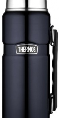 Thermos Stainless King 40-Ounce Beverage Bottle, Midnight Blue Thermos Stainless King 40-Ounce Beverage Bottle, Midnight Blue