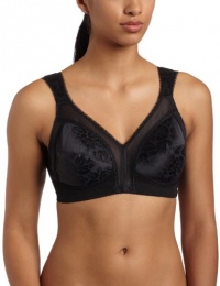 Playtex Women's 18 Hour Original Comfort Strap Bra, Black, 38D