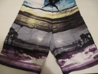 Nike 6.0 Scout Cargo Boardshort Photo Print (Big Kids) Club Purple Size 12