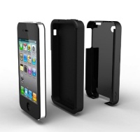 Acase(TM) iPhone 4 and 4S Superleggera PRO Dual Layer Protection (Black/Black) case (Fits AT&T, Sprint and Verizon iPhone 4 and 4S) Acase(TM) iPhone 4 and 4S Superleggera PRO Dual Layer Protection (Black/Black) case (Fits AT&T, Sprint and Verizon iPhone 4 and 4S)